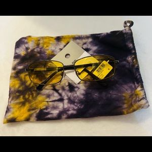 Nordstrom BP Yellow Sunglasses